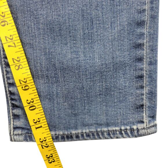 Levis Vintage‎ 511 Slim Fit BIG E Premium Stretch Blue Jeans Men’s 34X34 fits 32 - Picture 14 of 16